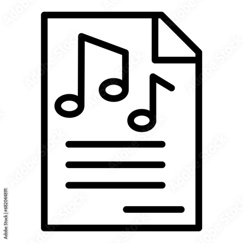 Lyrics Icon Style