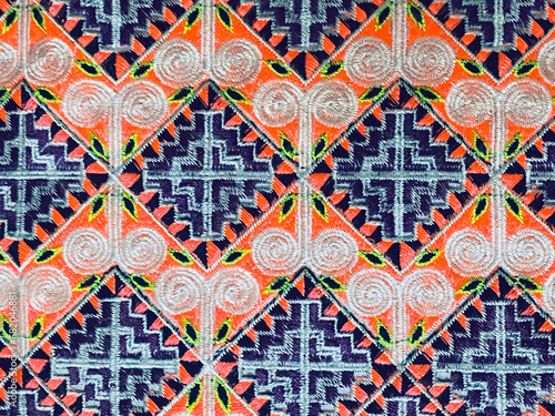 traditional tribal ethnic pattern  design, clothing, fashion textured background 
