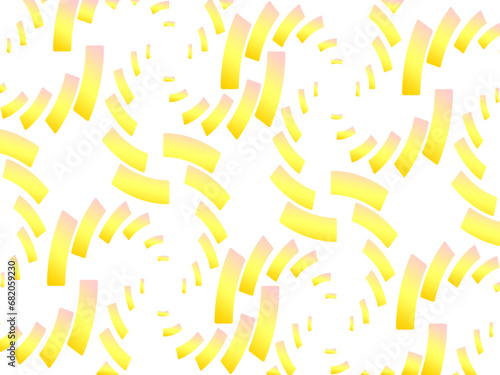 Abstract background with yellow geometric ornament. Luxury background.
