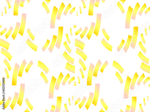 Abstract background with yellow geometric ornament. Luxury background.