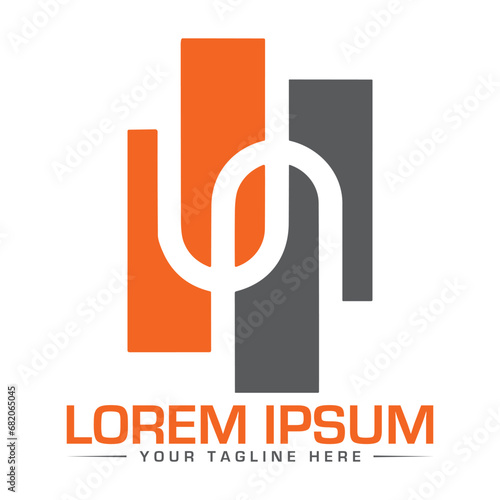 UN Letter Logo Design Creative and Modern Logo Design
