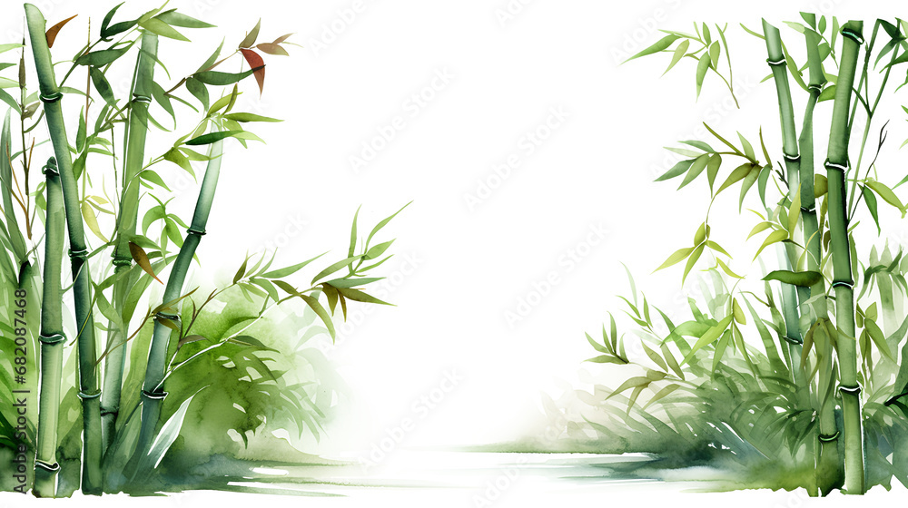 A boarder design, in a style of watercolor clipart, highly detail, greenery, created with AI, isolated on transparent background, PNG, 300 DPI A boarder design, in a style of watercolor clipart, highly detail, greenery, created with AI, isolated on transparent background, PNG, 300 DPI