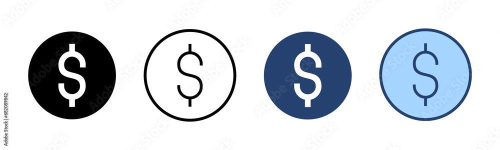 Money icon vector. Money sign and symbol Money icon vector. Money sign and symbol