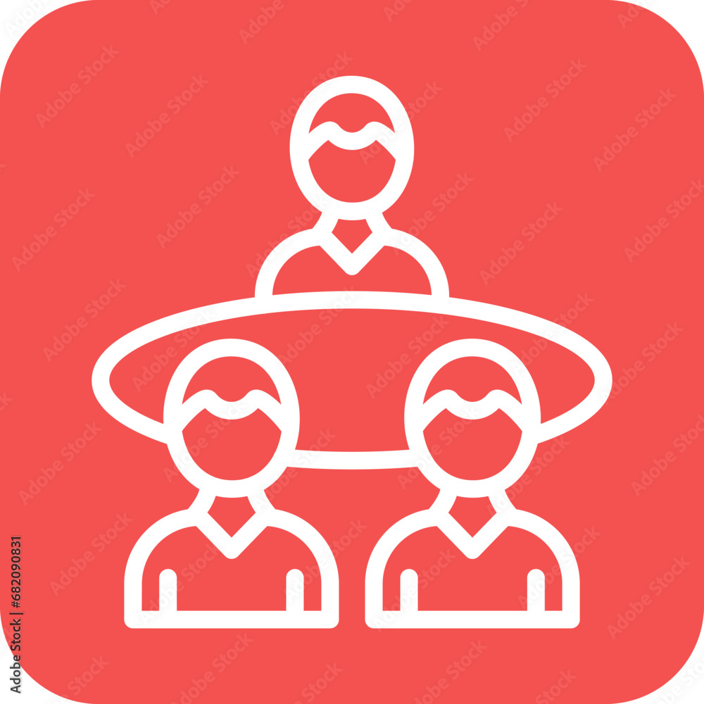 Board Of Directors Icon Style Board Of Directors Icon Style