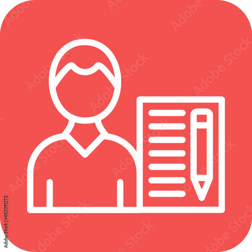 Copywriter Icon Style