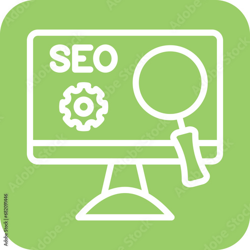 Search Engine Optimisation Icon Style