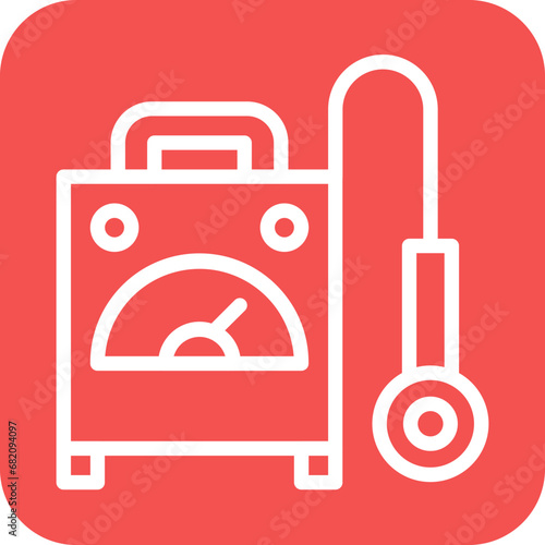 Dosimeter Icon Style