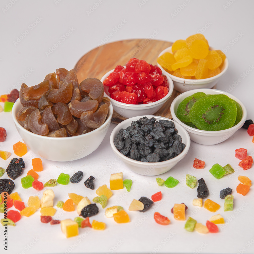 Mixed nuts on white bowl with white background, mixed dry fruits and nuts on white bowl with white background Mixed nuts on white bowl with white background, mixed dry fruits and nuts on white bowl with white background