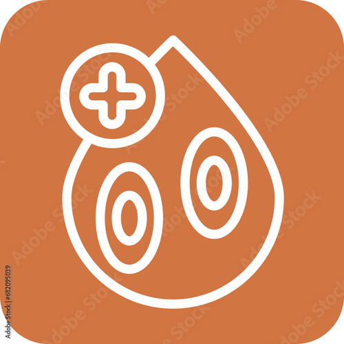 Hematology Icon Style