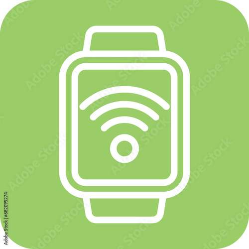 Smart Watch Icon Style