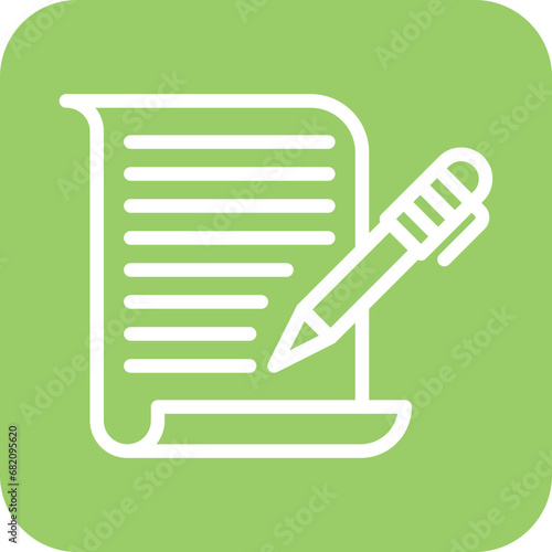 Copywriter Icon Style