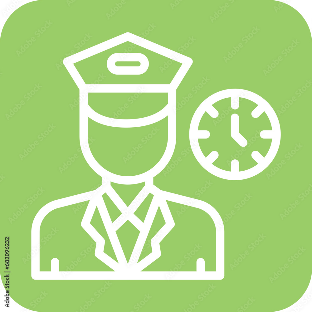 Crew Scheduling Icon Style Crew Scheduling Icon Style