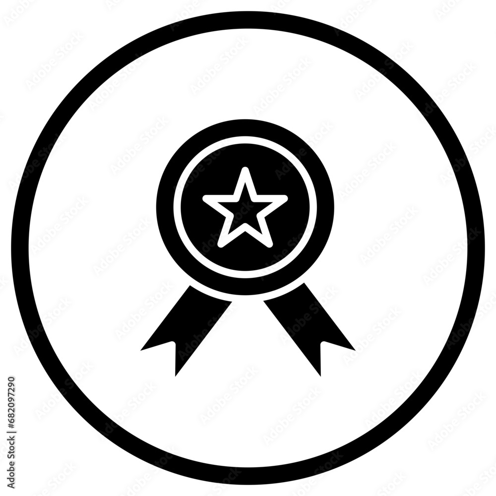 Badge Vector Icon Design Illustration Badge Vector Icon Design Illustration