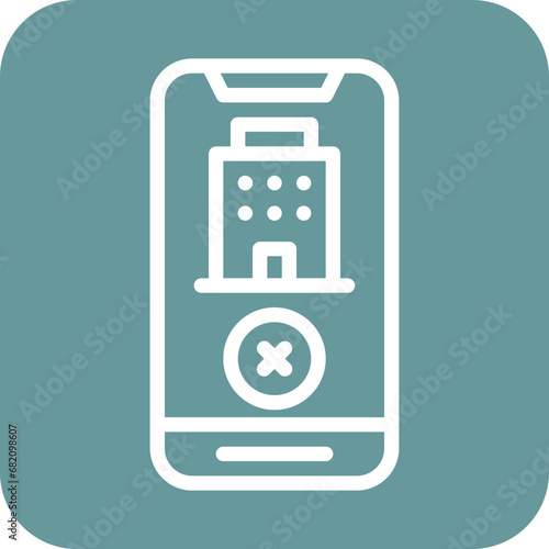 Booking Cancel Icon Style