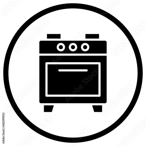 Oven Vector Icon Design Illustration