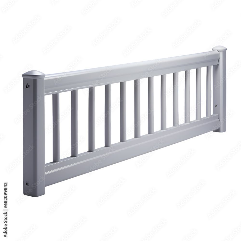 Child toddler guardrail on transparent background, white background, isolated, guardrail illustration