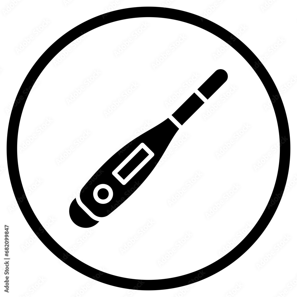 Thermometer Vector Icon Design Illustration Thermometer Vector Icon Design Illustration