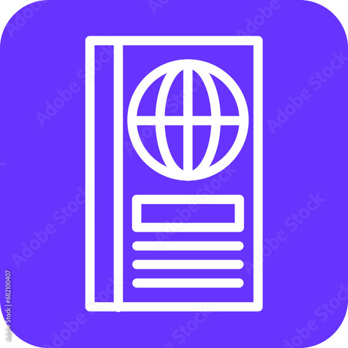 Passport Icon Style