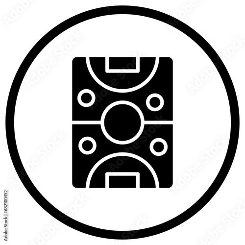 Air hockey Vector Icon Design Illustration