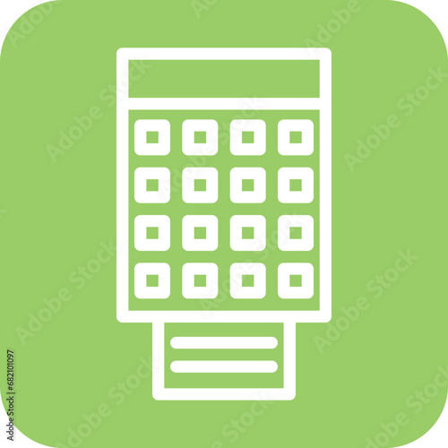 Contactless Delivery Icon Style