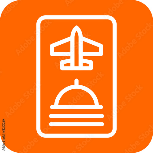 Digital Inflight Menu Icon Style