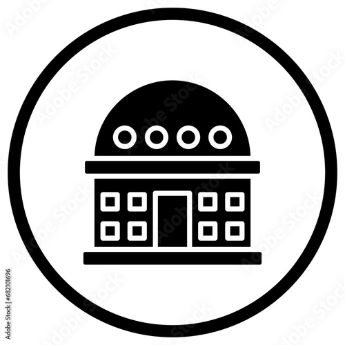 Planetarium Vector Icon Design Illustration