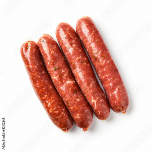 Meat raw sausages