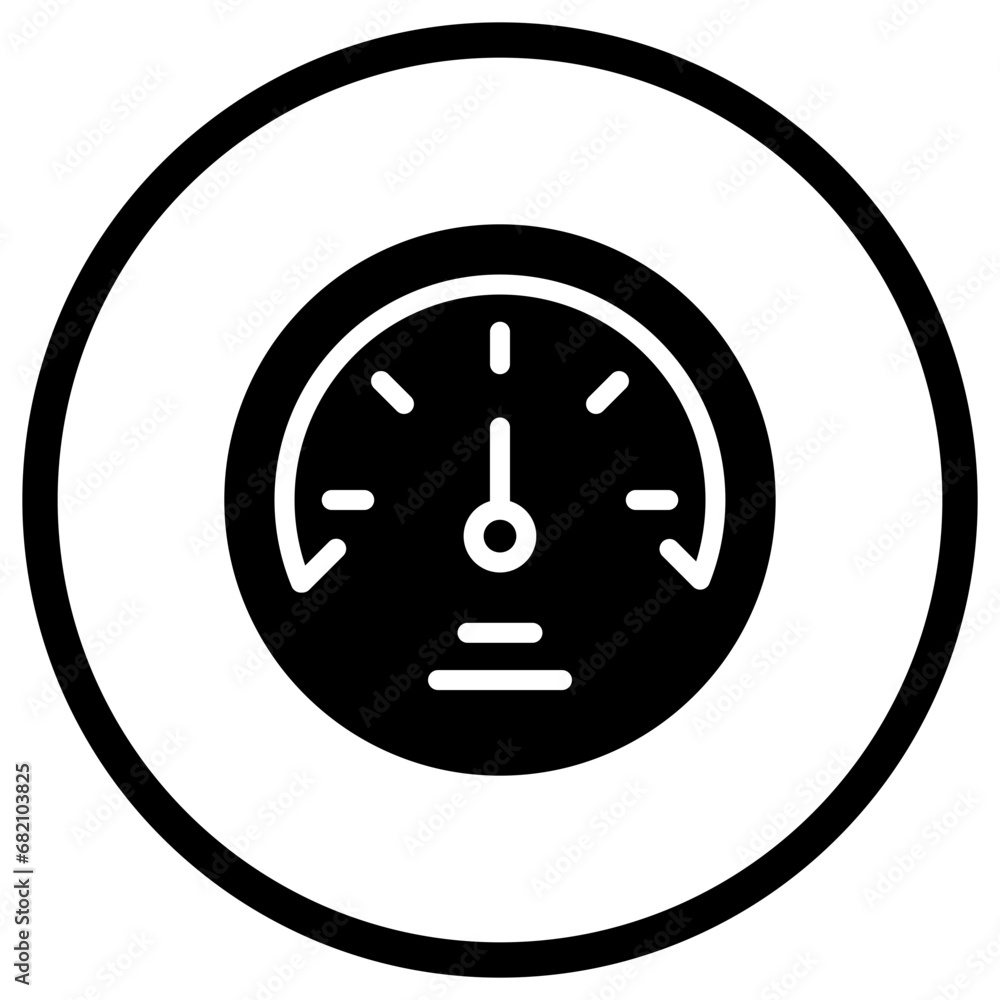 Barometer Vector Icon Design Illustration Barometer Vector Icon Design Illustration