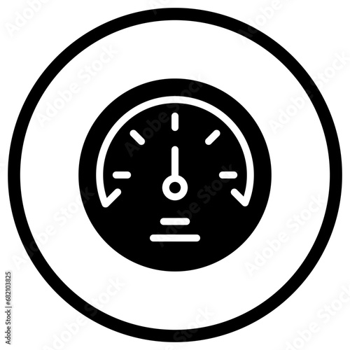 Barometer Vector Icon Design Illustration