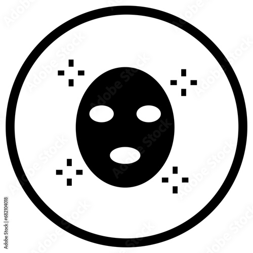Face mask Vector Icon Design Illustration