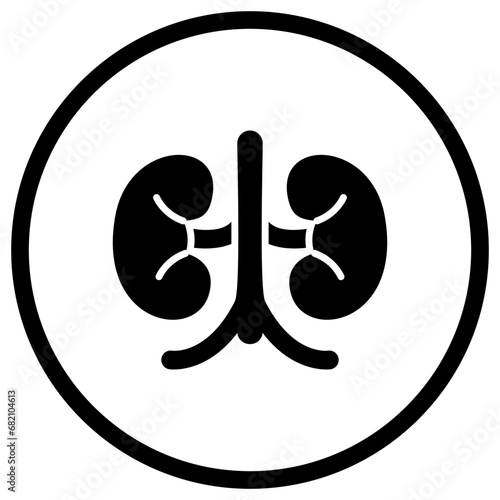 Kidney Vector Icon Design Illustration