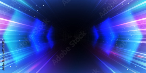 Fast Speed Interface Background For Race Games