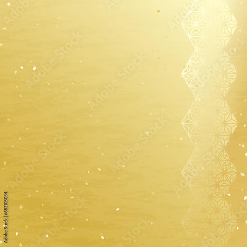 日本の伝統模様をアレンジしたベクター背景イラスト