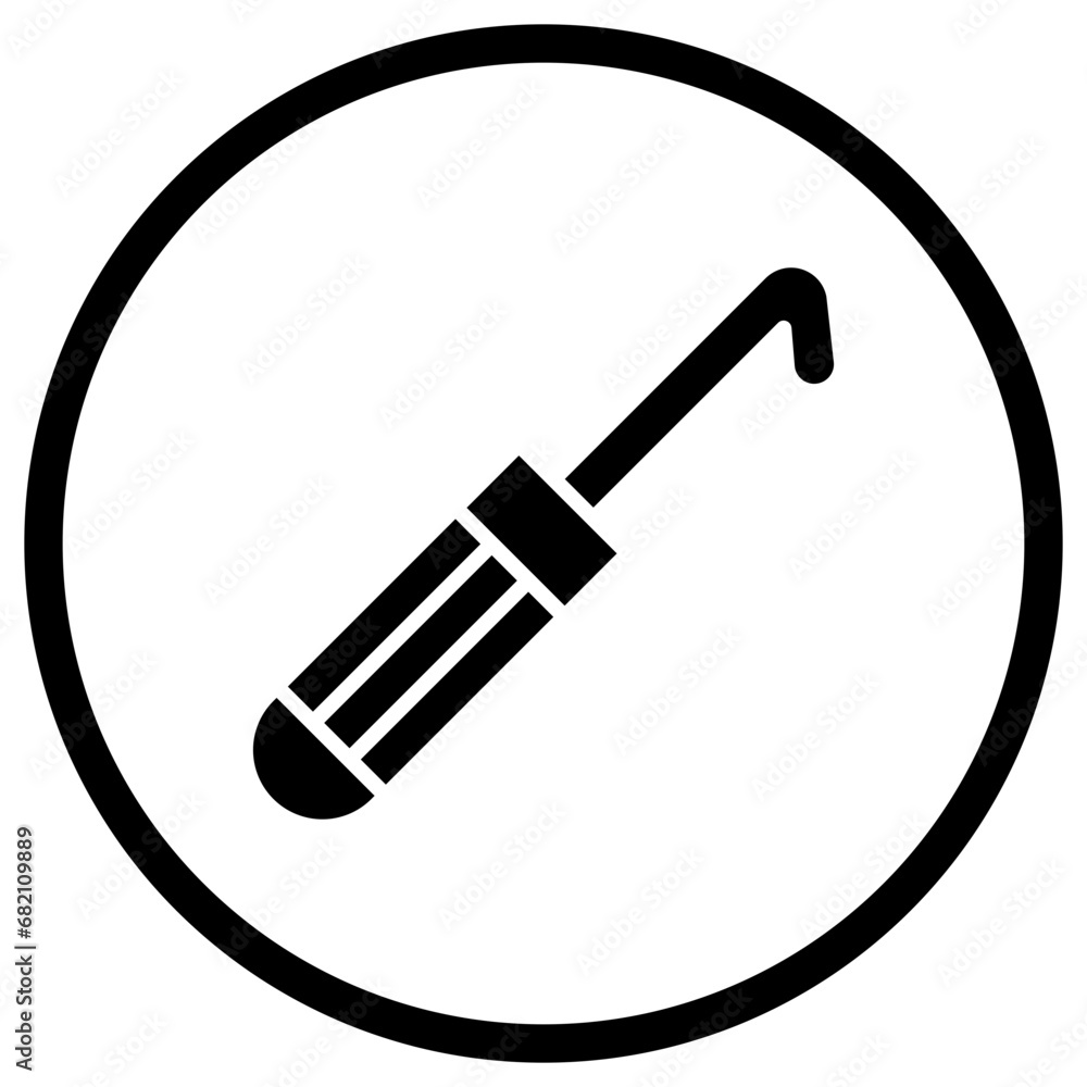 Crochet Vector Icon Design Illustration Crochet Vector Icon Design Illustration