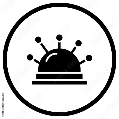 Pincushion Vector Icon Design Illustration