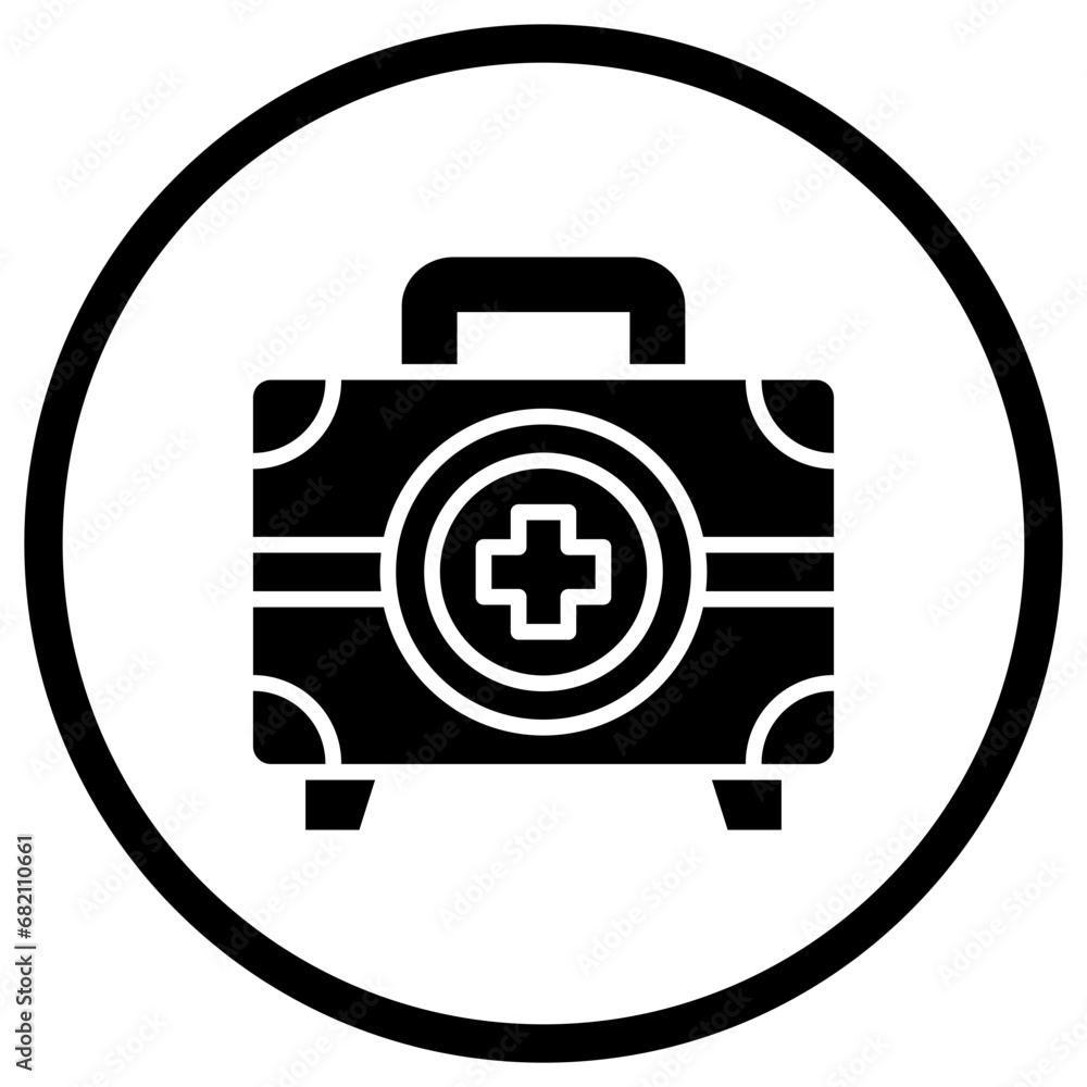 Medical Box Vector Icon Design Illustration Medical Box Vector Icon Design Illustration