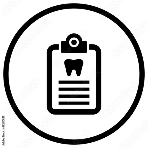 Dental Checkup Vector Icon Design Illustration