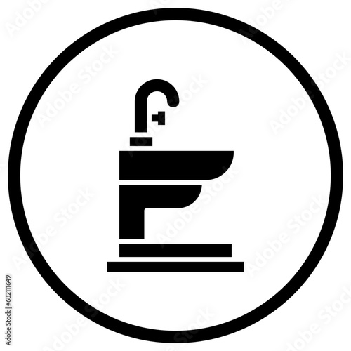 Bidet Vector Icon Design Illustration