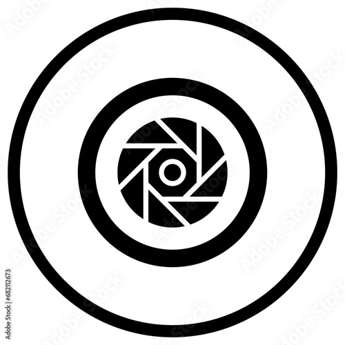 Diafragma Vector Icon Design Illustration