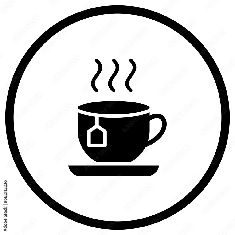 Tea Vector Icon Design Illustration Tea Vector Icon Design Illustration