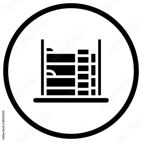 Bunk Bed Vector Icon Design Illustration