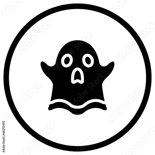 Ghost Vector Icon Design Illustration