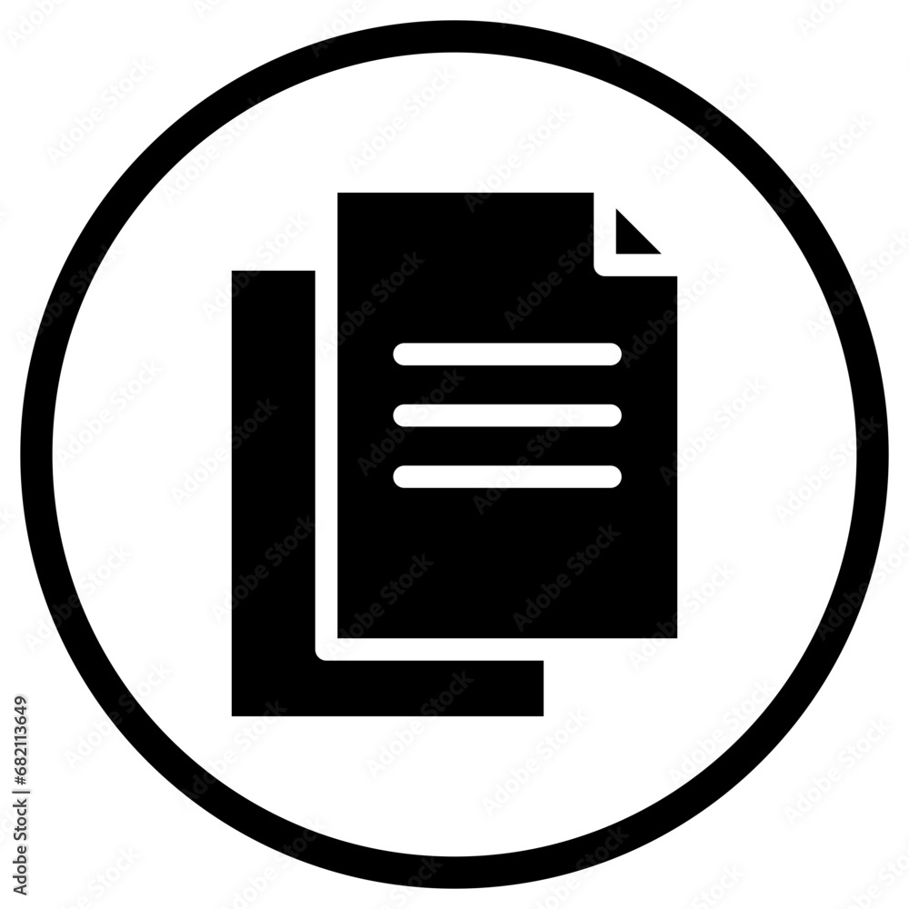 Paper Vector Icon Design Illustration Paper Vector Icon Design Illustration