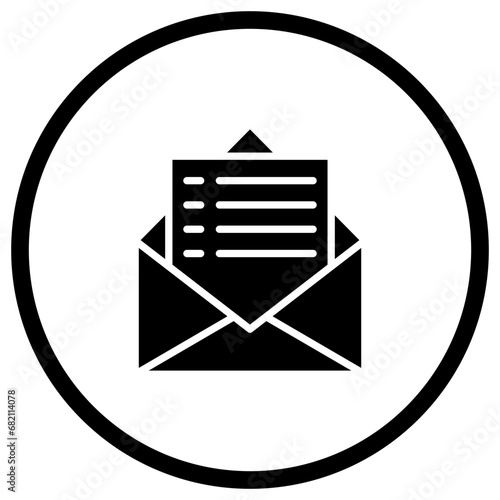 Email Vector Icon Design Illustration