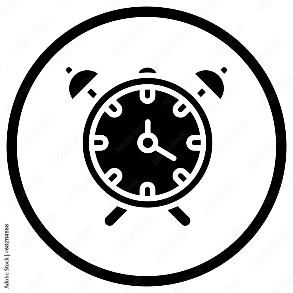 Alarm Vector Icon Design Illustration Alarm Vector Icon Design Illustration