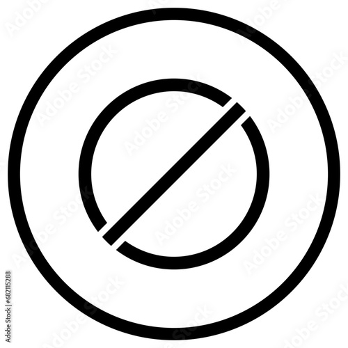 Do not disturb Vector Icon Design Illustration