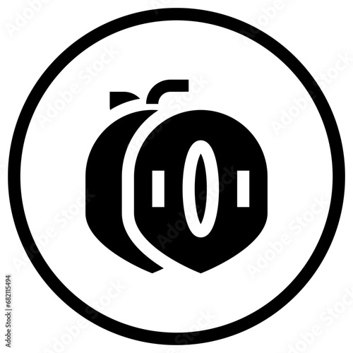 Sapodilla Vector Icon Design Illustration