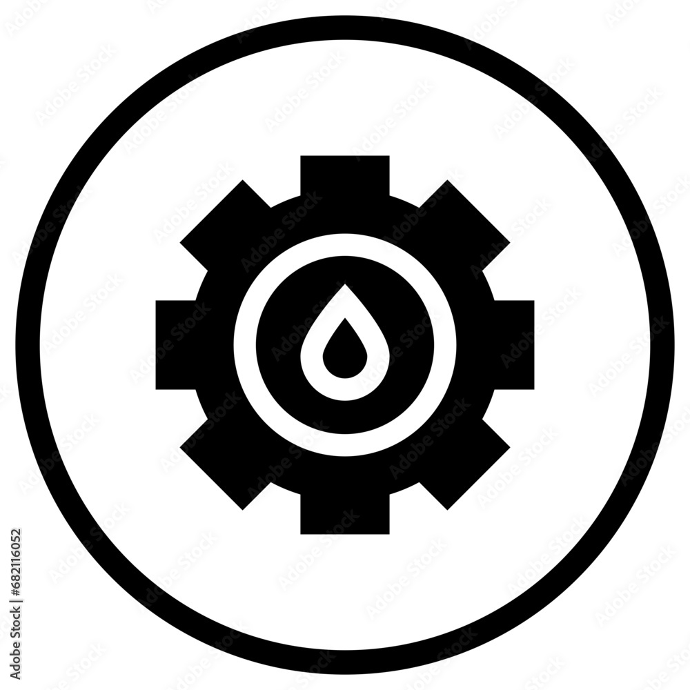 Oil Management Vector Icon Design Illustration Oil Management Vector Icon Design Illustration