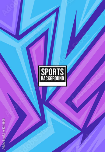 Racing sports colorful background for jersey design