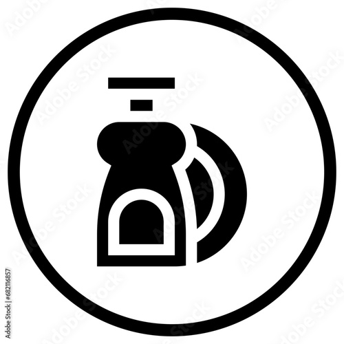 Dish washing Vector Icon Design Illustration